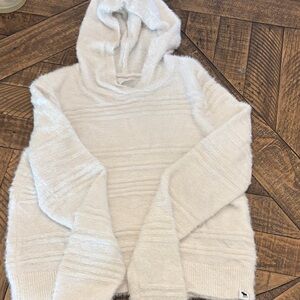 Abercrombie & Fitch Kids White Hooded Sweater